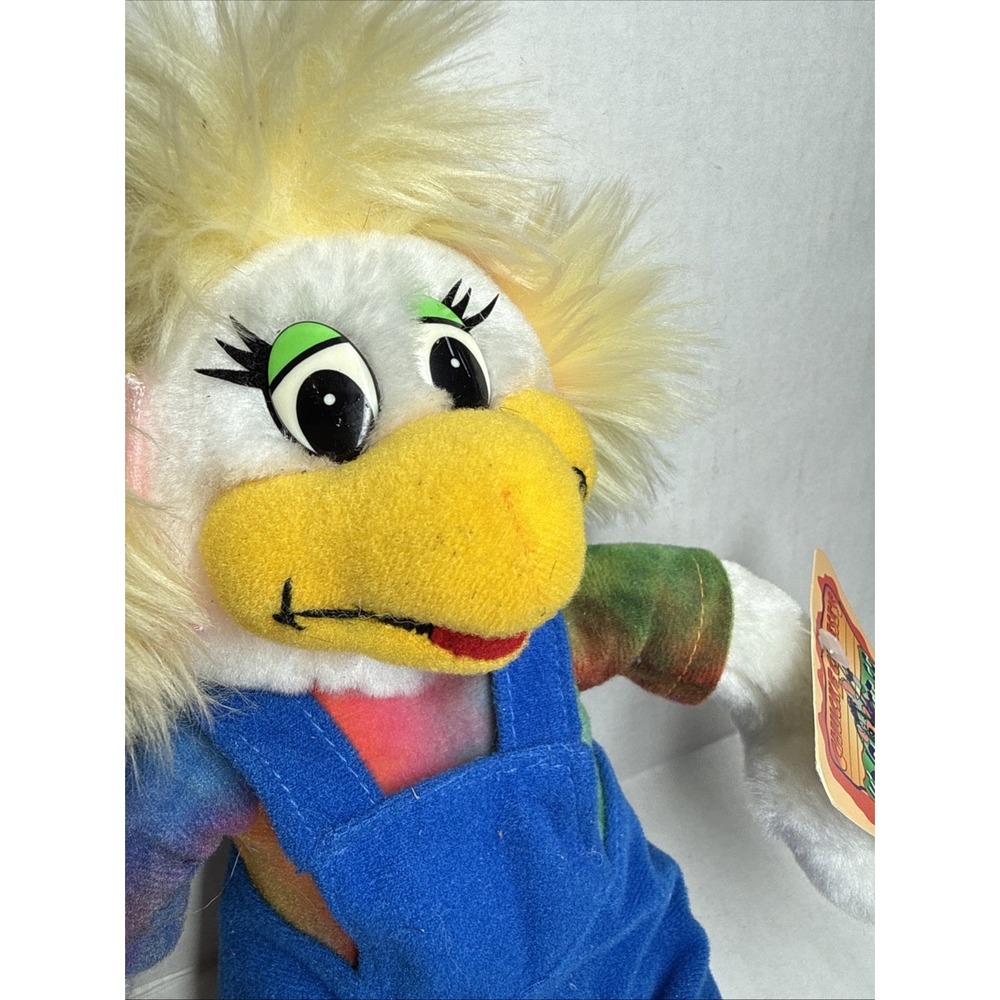 ShowBiz Pizza HELEN HENNY 12" Plush 90s RARE 1996 VTG Chuck E Cheese's NWT - Picture 2 of 10